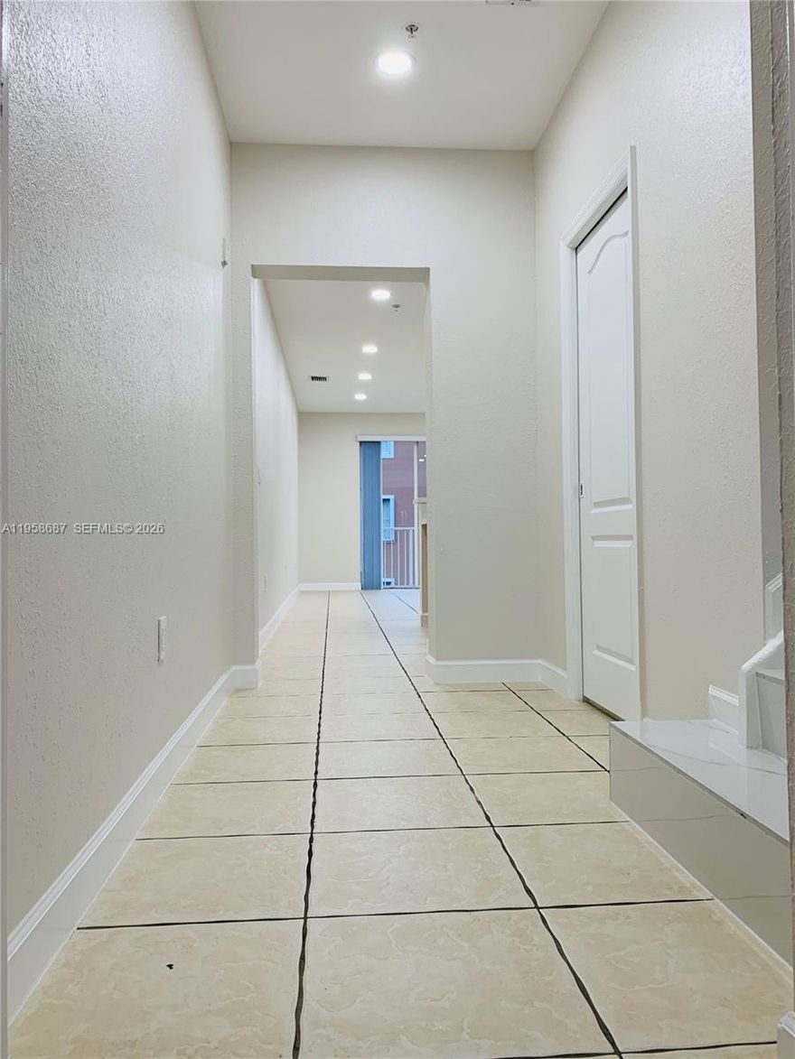 Beautiful 2-bedroom, 2.5-bath residence in the Miami Lakes/Hialeah area. Recently fully remodeled and freshly painted with modern finishes, LED lighting throughout, in-unit laundry, and a private balcony. Community features security and a pool. Fast HOA approval available (as quick as 7 days) and no minimum credit score required. Limited-time move-in special: first month and security deposit only. Small pets welcome. Two parking spaces plus guest parking. Excellent location near top-rated schools with quick access to the Palmetto and I-75. Easy to show—schedule your tour today!