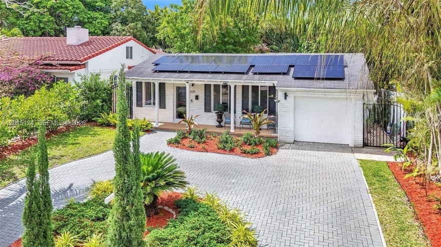 Timeless Miami character meets modern tropical living in the heart of the vibrant Belle Meade and MiMo District. Thoughtfully updated, this beautifully curated 2-bedroom, 1-bath residence offers 1,942 SF of living space on a lush 6,100 SF lot all fenced surrounded by mature tropical landscaping for ultimate privacy and tranquility.
The home blends historic charm with contemporary sophistication, featuring expansive light-filled interiors, oversized porcelain flooring, elegant crown moldings, and seamless indoor-outdoor living. The spacious layout includes a large garage with exceptional potential to be converted into a third bedroom, guest suite, office, gym, or additional bathroom, adding value and flexibility.
Outside, a private tropical oasis with pool, jacuzzi, lush greenery, and areas designed for relaxing or entertaining in true Miami style. Updated shingle roof with solar panels adds a modern touch while complementing the home’s original architectural soul.
Perfectly positioned near the MiMo District’s, walk to restaurants, cafés, boutiques, parks, this residence offers a rare opportunity to own a piece of historic Miami with modern luxury appeal. Call/txt listing agent, easy to show.
