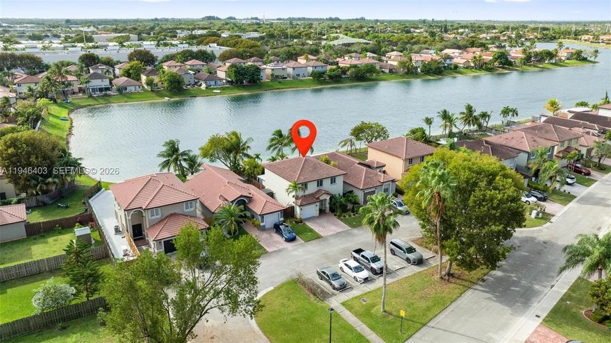 Experience elevated living in this super charming single-family home in the gated community of Bonita Lakes, featuring one of the largest living areas in the community and stunning lakefront views from the patio, perfect for relaxation and entertaining. The home is thoughtfully updated with high-impact windows and doors, including the garage door (2023), a fully renovated kitchen and bathrooms (2019) with sleek glass showers, and zebra blinds throughout (2023), blending modern elegance with comfort.

Step outside to enjoy a covered patio porch with aluminum pergola and canopy (2020), surrounded by beautifully landscaped front and back yards, creating an inviting outdoor retreat. Additional highlights include a 1-car garage with Wi-Fi–enabled electric opener and A/C compressor replaced (2021). Residents of Bonita Lakes enjoy a resort-style lifestyle with 24-hour gated security, clubhouse with gym, pool, and tennis courts, all conveniently located near the Florida Turnpike, Miami Zoo, shopping, and dining. Move-in ready lakefront living at its finest.