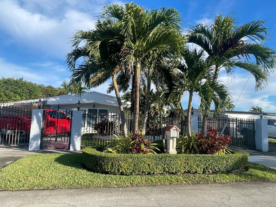 West Hialeah's ultimate modern oasis! Featuring an ultra-modern kitchen, flowing porcelain floors, and a gazebo-equipped outdoor kitchen for grand entertaining. Ample parking for 4+ cars, boat, or RV on a beautifully manicured garden lot. Turnkey luxury awaits."