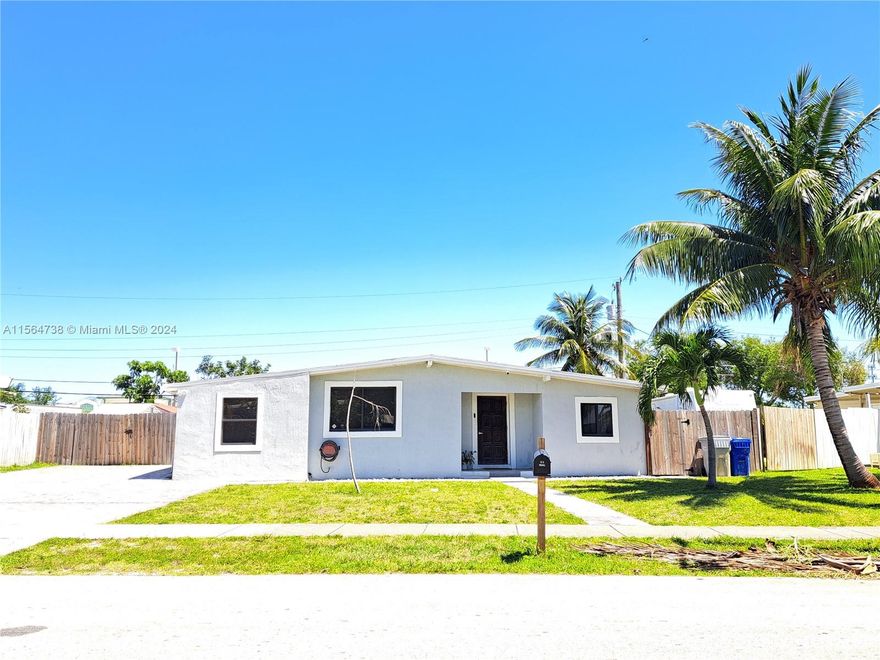 JUST REDUCED! SELLER VERY MOTIVATED! Gorgeous very spacious remodeled pool home in Pompano Beach. Newer roof 2020 A/C 2021. Short drive to to beautiful Pompano and Deerfield beaches.
Huge fenced back yard for future expansion with space to park boat or trailer. Great investment property for Airbnb or first time home buyers to fully enjoy Florida living. A must see! Bring your clients, property will not disappoint and make your best offer.