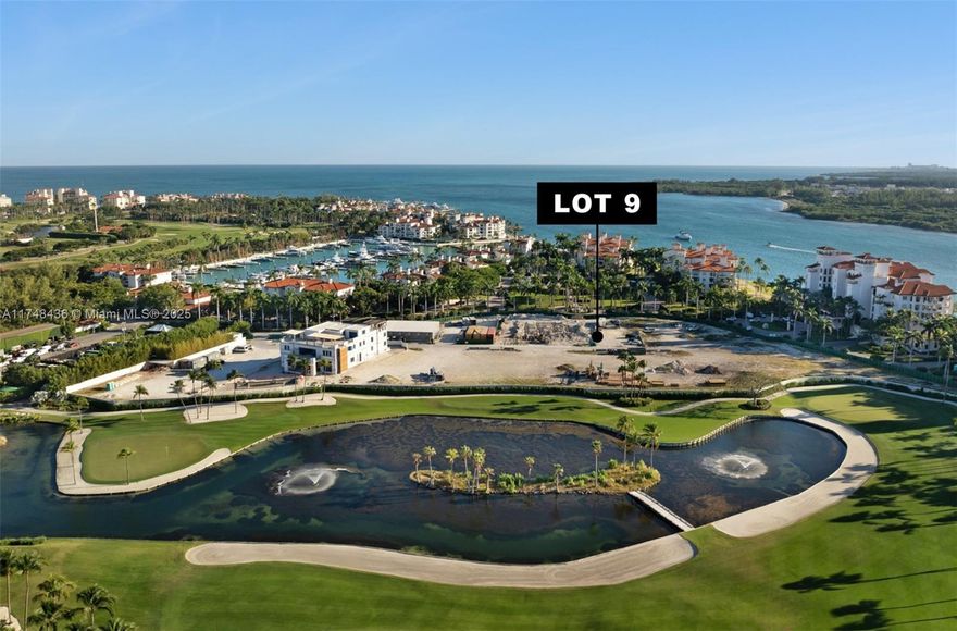 A rare opportunity to own a 13,224 sqft lot in South Florida’s most exclusive zip code. Lot 9 at The Mansions on Fisher Island offers a prime location with stunning water, skyline, and golf course views. This is the only single-family new development site on Fisher Island, a 216-acre private enclave.

Residents receive club membership with access to golf, a private beach club, fine dining, a racquet club, two marinas, and a luxury spa. Accessible only by ferry, private vessel, or golf cart, Fisher Island offers unmatched privacy and security.