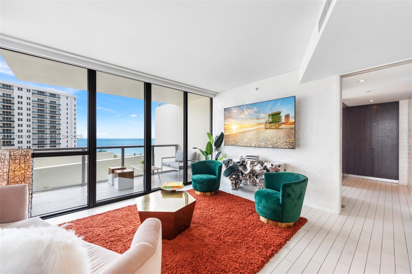 Rental Property at 2201 Collins Ave 811, Miami Beach, Miami-Dade County, Florida - Bedrooms: 2 
Bathrooms: 3  - $14,000 MO.