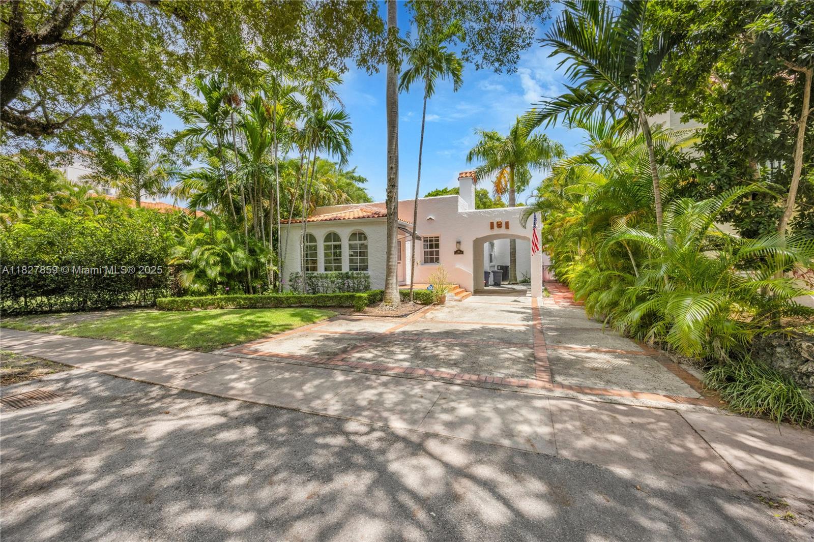 Available to Lease: Discover timeless charm in the heart of Coral Gables at this beautifully maintained Old Spanish-style home, set on an oversized double lot near Miracle Mile and Giralda Plaza. This elegant residence offers a formal layout with a grand entry foyer, spacious living & dining rooms, and a kitchen that opens to the family room and outdoor deck. The main home features 3 BD and 3 BA. A detached guest cottage includes 1 BD and kitchenette, ideal for extended stays or a home office. Enjoy a brand-new pool, spacious yard, and mature fruit trees. New KitchenAid appliances, fireplace, rich wood and tile flooring & abundant natural light throughout. 1 carport plus driveway with ample parking. Lawn & pool maintenance included.