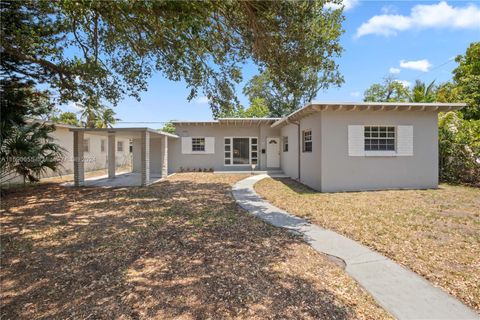 A home in Miami