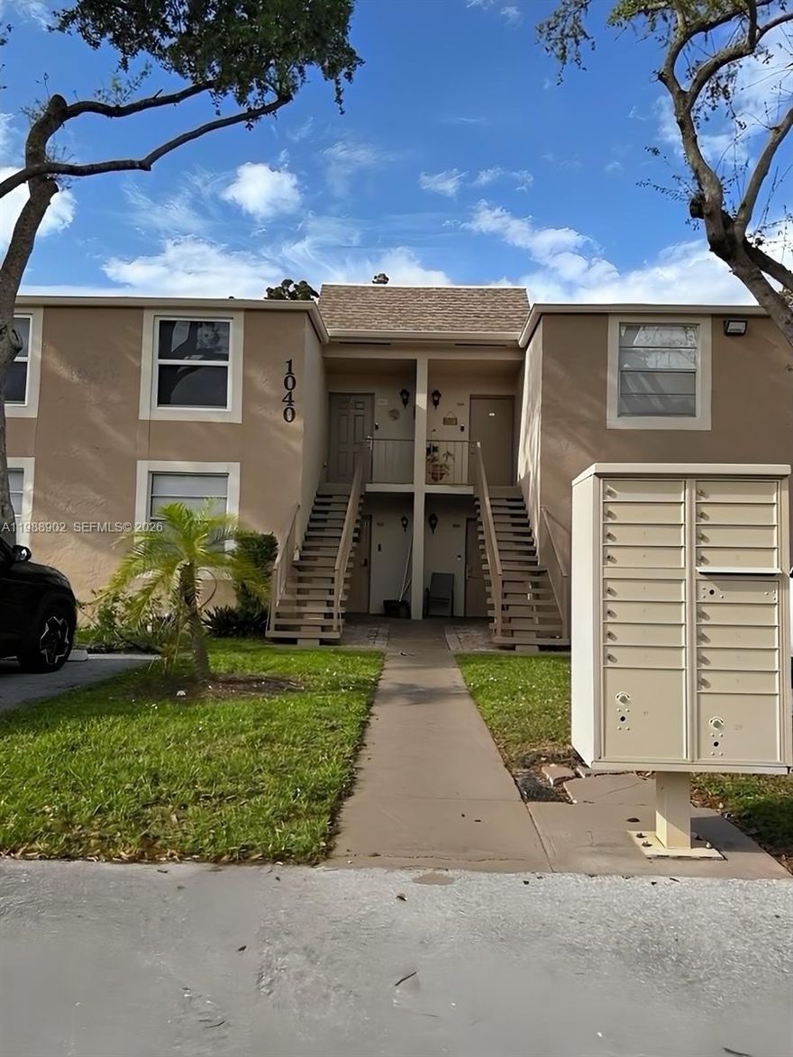 ALL AGES 2BR/2BA second-floor condo in sought-after Palm Lakes. Features include tile flooring throughout, a bright living and dining area, kitchen with granite countertops, wood cabinetry, and stainless steel appliances, impact windows, and washer/dryer inside the unit. Enclosed Florida room offers additional interior storage space. Community pool. Great opportunity for an owner-occupant, seasonal resident, or investor. Minimum credit score of 620 required.