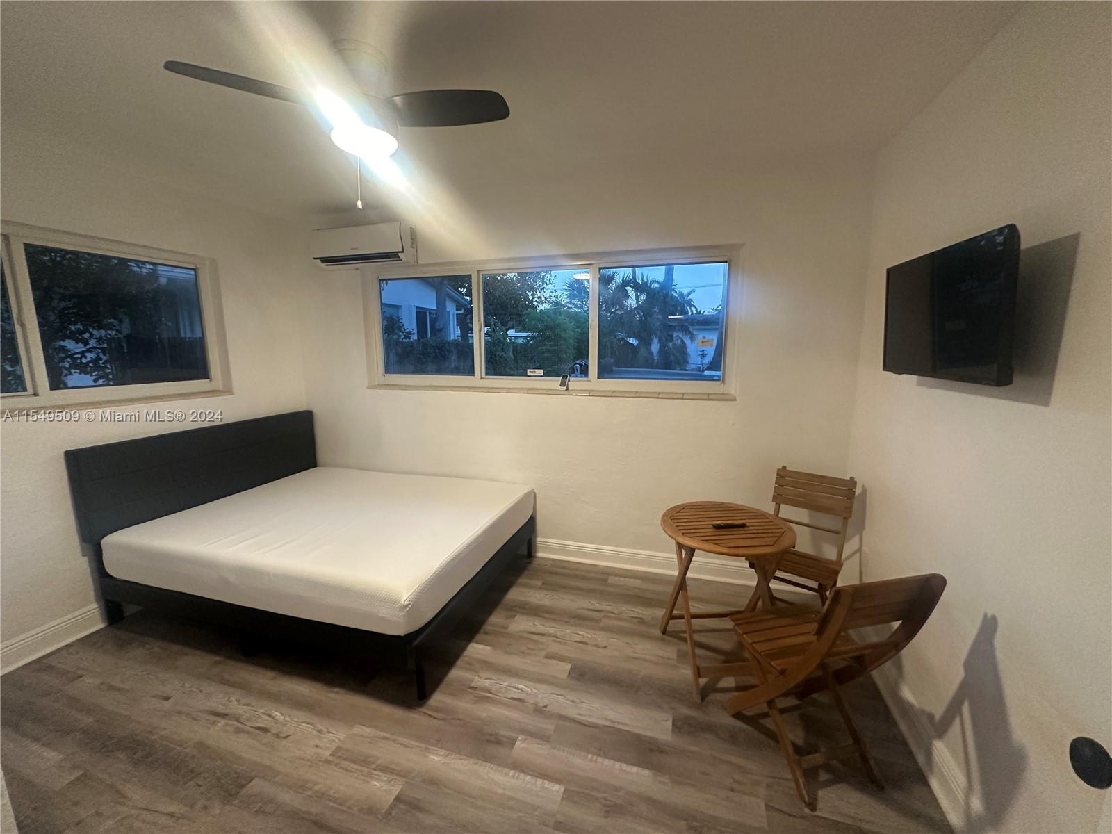 Beautifully renovated throughout and furnished with new furniture. Possible short term or long term. Very private unit in a great location near the airport and the beach. East of US1. Walking distance to lots of restaurants and public transportation. Hurricane Impact windows. Patio seating area. Tenant to complete background check / eviction report / income verification.