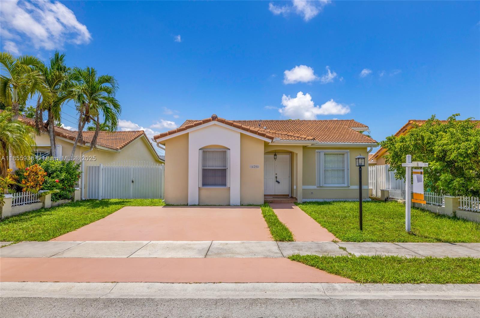 Discover this beautifully kept 3-bedroom, 2-bath home built in 1995, offering 1,650 sq. ft. of comfortable living space on a 5,030 sq. ft. lot. Step into a bright formal sunken living room that flows seamlessly to an open kitchen and spacious family room—perfect for gatherings and everyday living. The fenced backyard provides privacy for relaxing or entertaining outdoors. Features include tile floors, updated appliances, new washer and dryer, accordion hurricane shutters, and a layout that’s move-in ready from day one. Ideally located close to houses of worship, dining, shopping, the Turnpike, and more, making everyday life convenient and connected. This home is in impeccable condition—just bring your toothbrush and start living the Miami lifestyle!