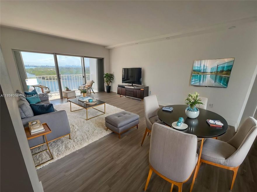 Gorgeous views! Beautiful home! Just across from the beach, there is an oversized unit. Main suite with a big walking closet. Both bedrooms are perfect in size. The ample living room is a charming area to hang out with friends. Enjoy this unit with all its possibilities and live just across the Beach and from the Ritz Carlton. Best location with walkable distances to shops, restaurants, and stores. Arlen House has all the amenities you want in a building: 24-hour security, valet, pool, spa, gym, tenis courts, game room, billiard room, café, restaurant, etc. Call me to schedule a showing, easy to see It.