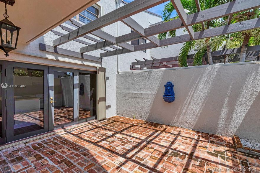 Beautiful 3/1.5 rental in highly sought after Oasis community. This property is in excellent condition and is right in the middle of town in an excellent school district. 2 assigned parking spaces. Accordion shutters throughout the home and a gorgeous front courtyard with a pergola. The community pool is a short walk and is well maintained. Come and show this lovely home today. Won't last!!