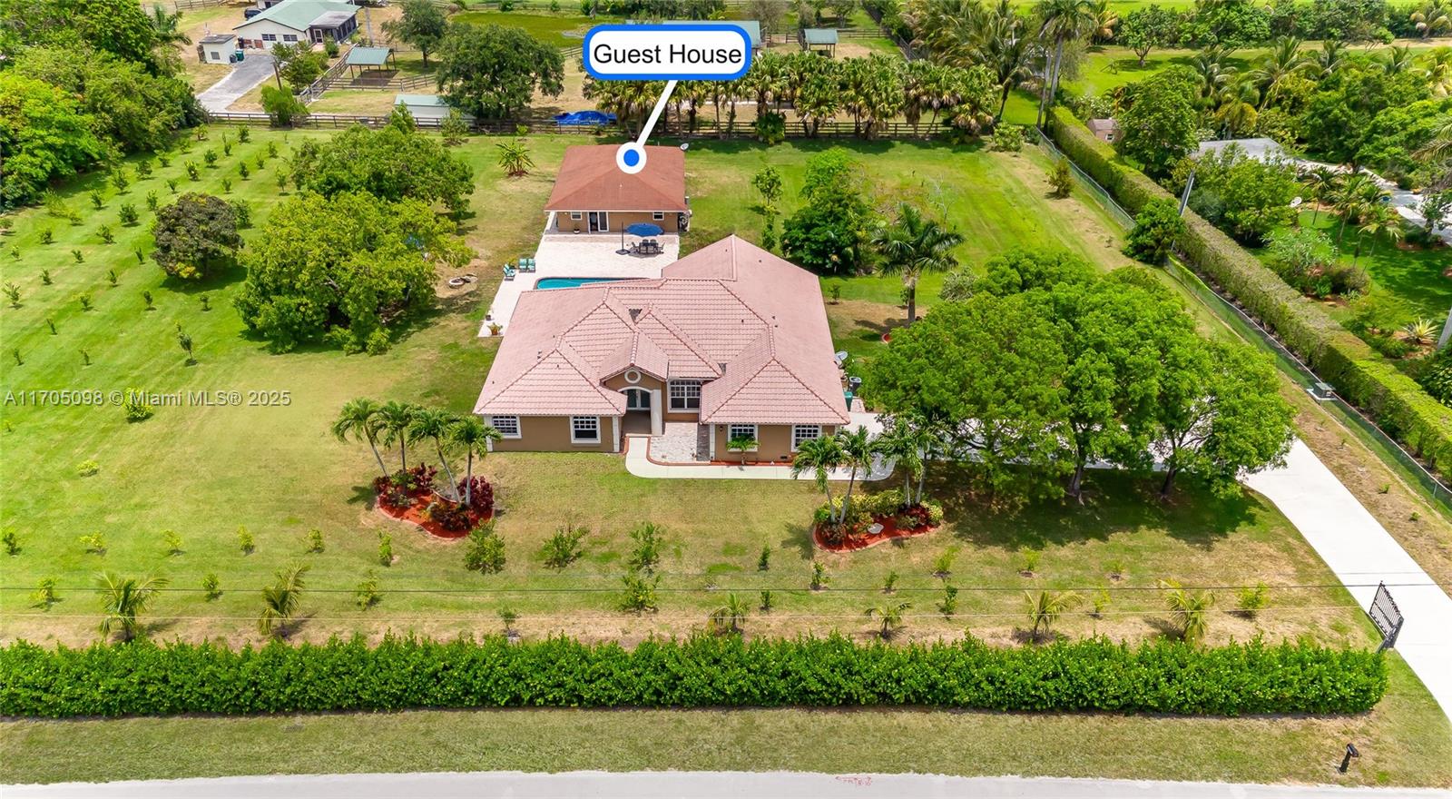Property for Sale at 12851 Luray Rd, Southwest Ranches, Broward County, Florida - Bedrooms: 7 
Bathrooms: 5.5  - $3,249,000