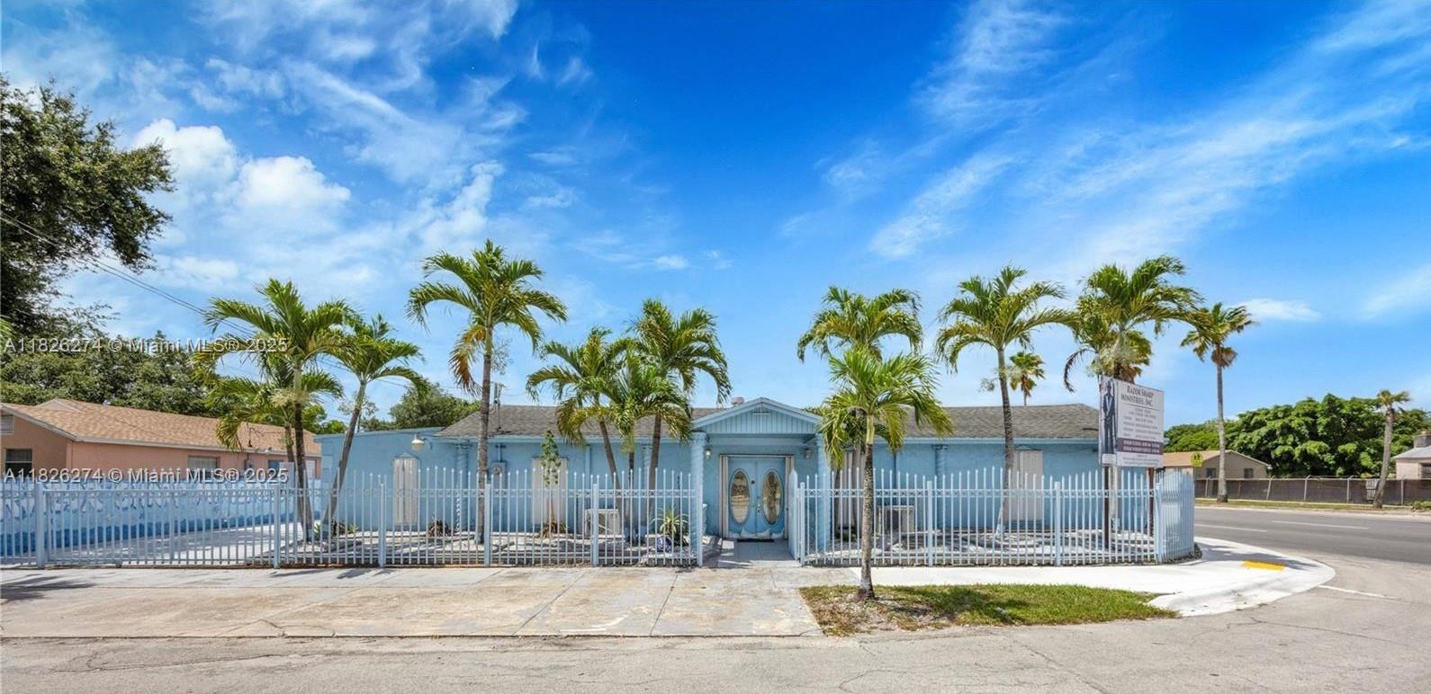 Versatile property located on a 6,702 SF lot. Currently operating as a church w/ plenty of parking, this building offers flexible use, allowing for a variety of community or commercial uses. Building is 1,160 SF featuring an open interior space, high ceilings and ample natural light, ideal for religious services, community centers, studios, or redevelopment. Zoned 6061 – UC Center/ Mixed-Use Corridor, the lot allows a mix of residential, commercial, and civic uses up to 4 stories tall. Centrally located near NW 79TH ST and easy access to major roads. Same owner is also selling 2 lots across the Street (2141 & 2171 NW 86th St) that offers lots of extra parking. Don’t miss this unique opportunity to own a multi-use property in a growing area. EASY TO SHOW.