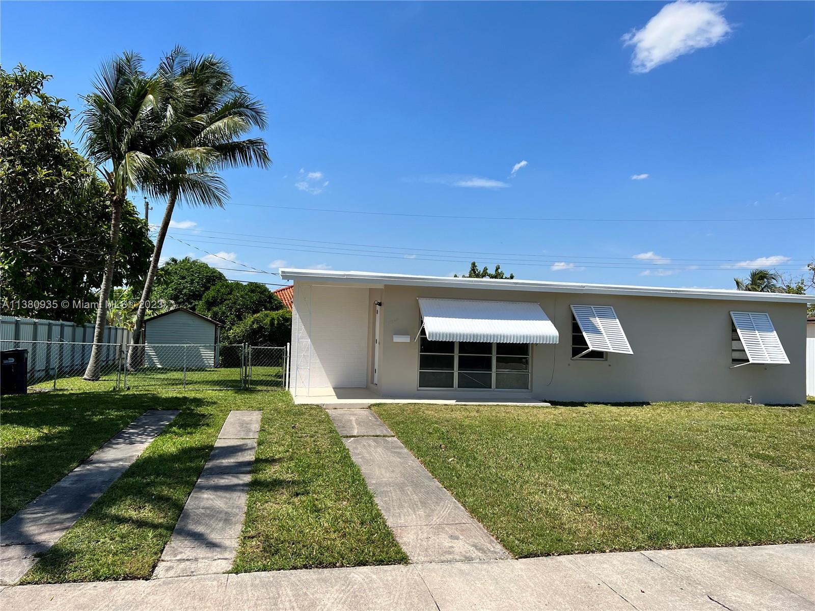 Completely updated 2 bedroom, 1 bath home freshly painted inside and out, new kitchen with stainless steel appliances, new bathroom, Life Proof vinyl wood floors throughout, stack washer and dryer, large shed and fenced yard.