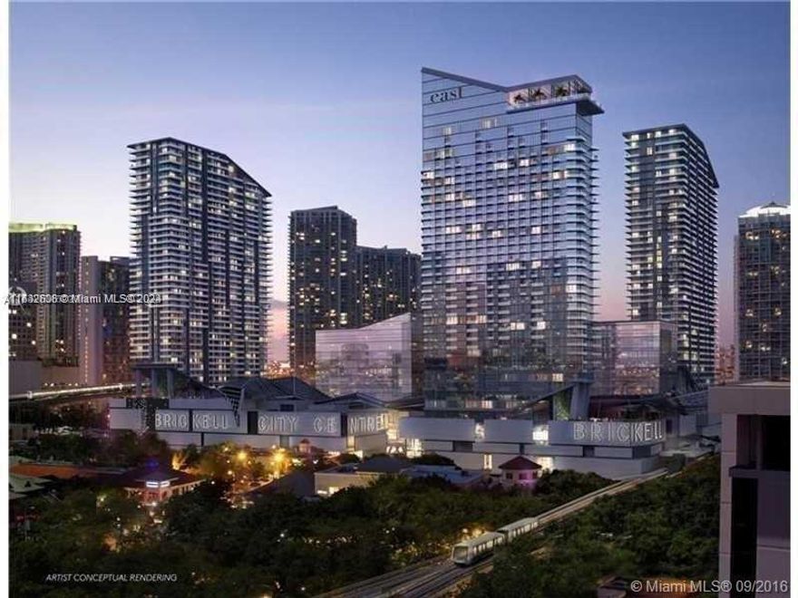 The Reach condo at Brickell City Centre is one of the most desirable locations in the whole Brickell area. This spacious and modern two bedrooms/two bathrooms 1219 ft.² condo on the 35th floor, has an amazing skyline view of North Brickell and downtown Miami. The building features a five star concierge service desk, 24 seven security and valet parking. The amenities are top-of-the-line, excellently, equipped, elegant social areas, beautiful swimming pool, and spa. In the heart of the action, walking distance to everything in the Brickell area and a short drive to Miami international airport, Miami Beach, Coconut Grove, Coral Gables & Wynwood. The unit is currently rented until December 2024.