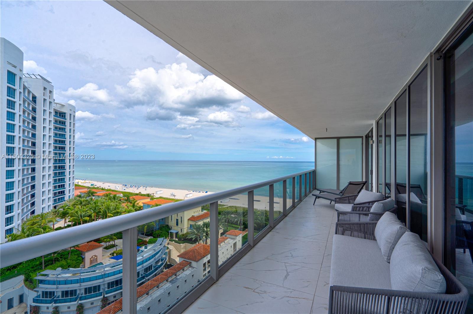 Indulge in unparalleled luxury living at one of the most exclusive addresses in Miami Beach. This flawlessly renovated, fully furnished 2-bed, 2.5-bath corner residence offers panoramic views from dawn to dusk, providing the best of both worlds. Move-in-ready with all essentials—just bring your toothbrush. Enjoy blackout shades and sheers throughout. Mei resort-style amenities include a fitness center, heated pools, beach service, valet parking, massage room, library, and 24-hr concierge. Experience the epitome of luxury in one place. Some art excluded in sale.