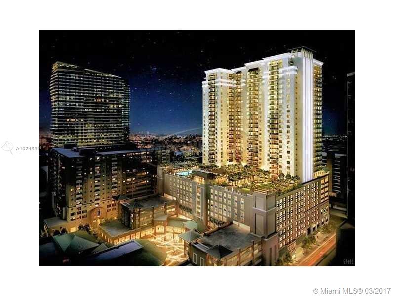 Very nice unit at NINE with an amazing view, very modern and stylish. Closed to everything, ready to move in.