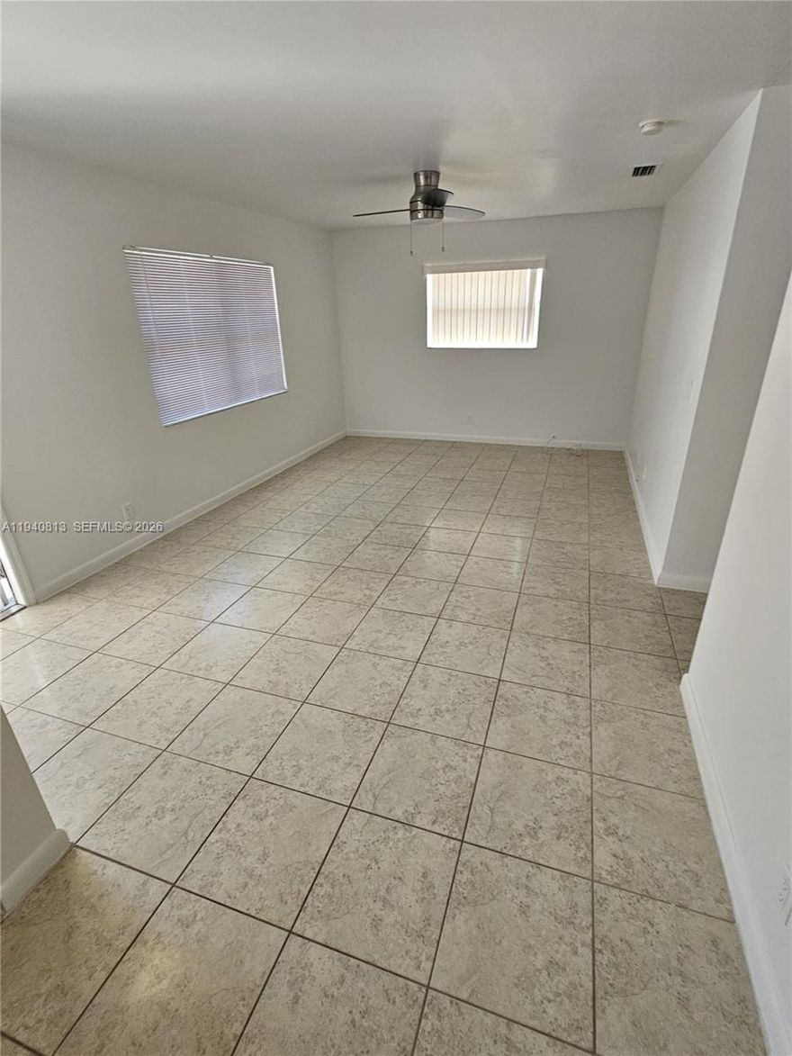 Spacious 2 bedrooms 2 bathrooms in quiet Fort Lauderdale neighborhood. Conveniently located East of Turnpike. Well kept property. Unit has Central AC, blinds and ceiling fans and plenty of closet space. Kitchen is fully equipped with all appliances, including dishwasher and beautiful granite countertops. Laundry room on premises. Fast approval if all documents are provided, no HOA. Laundry on premises.