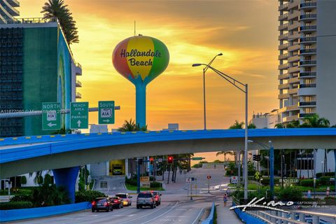 A home in Hallandale Beach