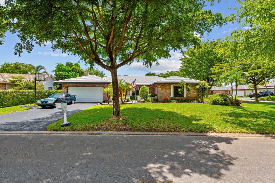 Welcome to your oversized corner lot dream home in Coral Springs! This beautifully maintained 4-bedroom, 2-bath residence offers the perfect blend of comfort, style, and functionality. Nestled in a quiet, family-friendly neighborhood, this home features abundant natural light throughout. The expansive living flows seamlessly to the screened-in patio and private backyard with a pool, security fence around perimeter of pool ideal for outdoor living. Additional bedrooms provide flexibility for a growing family, home office, or guest space. Additional highlights include a 2-car garage, indoor laundry room, hurricane accordion and panel shutters, and low HOA only $600 per year paid semiannually . It is conveniently located near top-rated schools, parks, shopping, dining, and all major highways.