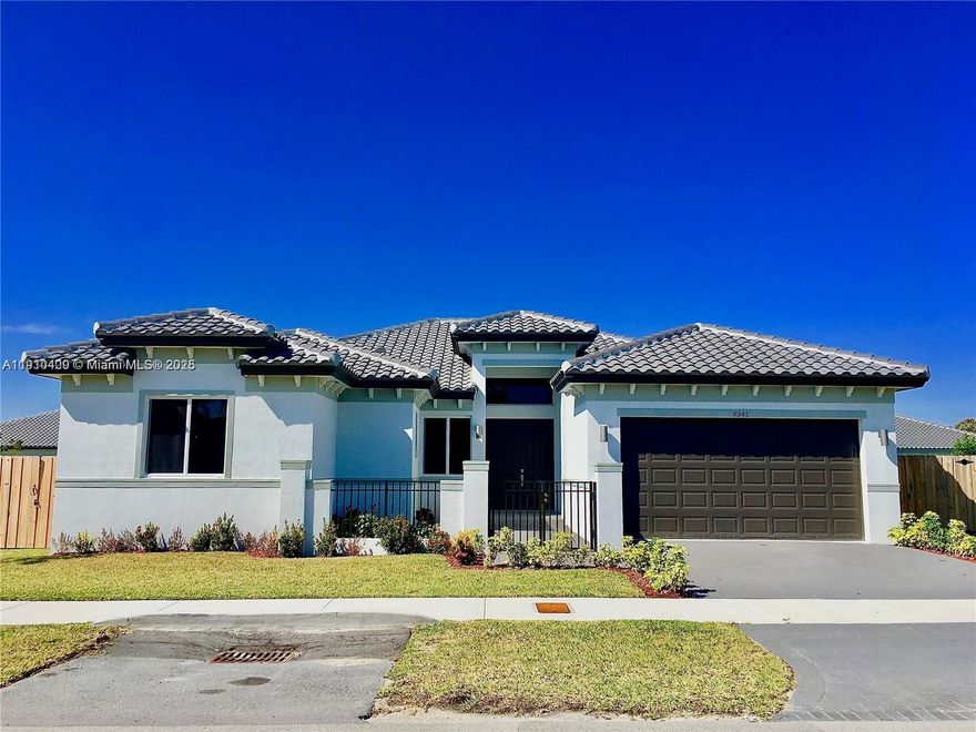 Welcome to this beautiful modern home in the heart of Palmetto Bay. Built in 2017, this spacious residence offers confort, style,and funtionality for today's lifestyle. impact windows, a fenced backyard, and a large patio, this property is perfect for outdoor entertaining and  gatherings. inside, you'll find an open-concept layout, modern kitchen with high-end appliances, and ample natural light throughout. The home offers four generously sized bedrooms, three and a half bathrooms, and a driveway with plenty of parking.