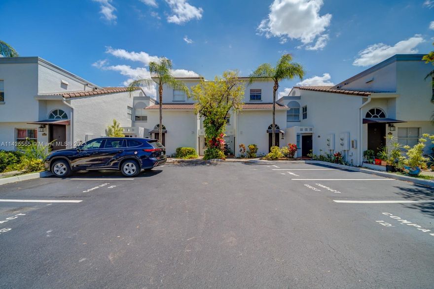 Lovely 1 bedroom / 1 bath ground floor apartment. Updated floors, kitchen, and bath. The kitchen has a granite counter with new appliances and breakfast area. Newly painted with crown molding and new A/C with Nest thermostat and tankless water heater. Gated security community and the condo also has a Ring security system that stays with the apartment. Beautiful view of the canal and green area from your balcony. Must see.