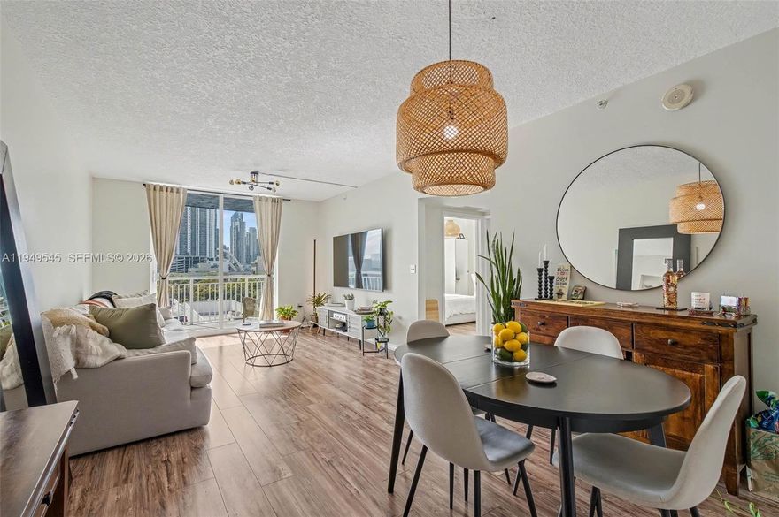 Spacious and sun-filled 2BD/2BA residence at 1800 Biscayne — one of the best values in Edgewater. This warm and inviting home features beautiful floors, sweeping open views, and a rare two-balcony layout, including an oversized balcony perfect for indoor/outdoor living. Enjoy the convenience of new appliances and a new water heater, plus a well-designed floor plan. Located minutes from the Kaseya Center, Arsht Center, Downtown Miami, Brickell, the Shops at Midtown, and Miami International Airport. Full-service building amenities include a newly renovated pool and fitness center.