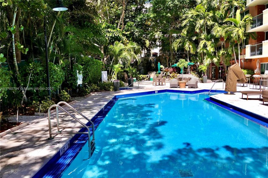 Welcome to Grove Cove! Stay in the heart of Coconut Grove at this private condo in the historic Mutiny Building, featured in *Griselda*. This 1-bedroom retreat blends modern comfort with a rich history. Enjoy amenities like a pool, parking, and easy access to the Grove's vibrant shops and restaurants. Perfect for those seeking a peaceful oasis while exploring Miami’s historic charm.