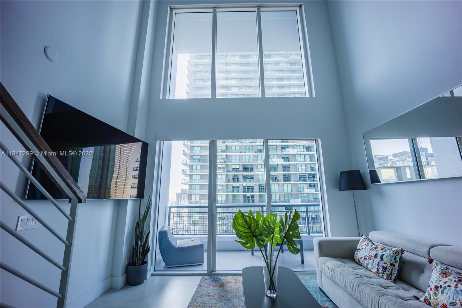 Enjoy the ultimate comfort and convenience with this fully furnished apartment, featuring all the amenities you need to live in style. This stunning apartment features double height ceilings, new washer and dryer, renovated bathrooms (one full/one half bathroom), and is impeccably furnished to cater to your every need. Experience the ultimate in luxury living in the heart of Brickell. With an unbeatable location this property puts you just steps away from the best shopping, dining, and entertainment that the city has to offer. Building amenities include: spacious gym, sauna, steam room, large pool, jacuzzi, valet and party room. Walking distance to Brickell City Center, Publix, Metrorail and I-95. High speed Internet & Cable Included.