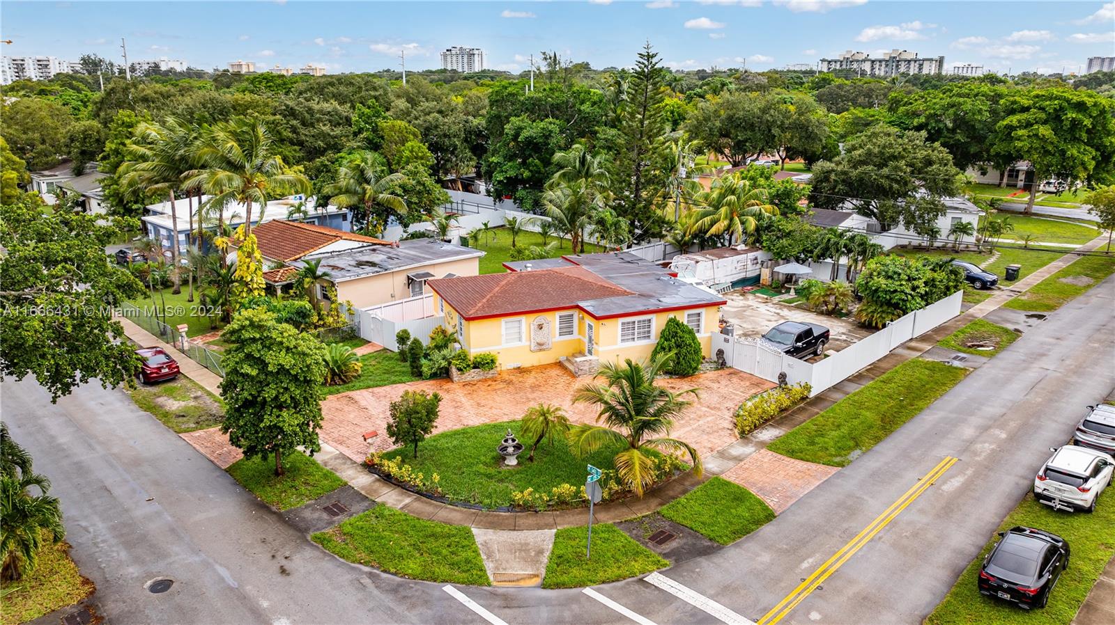 Seller motivated !!!!Welcome Home!!You will fall in love as soon as you enter in this light and bright to this beautiful corner house, 5 Bedrooms and 3 Bedrooms. Enjoy peace of mind with new impact Door and new Roof 2019, of living space on a spacious 0.23-acre lot. Parking lot has a private with a nice space to place your boat or RV to your preference. Located near Florida International University's Biscayne Campus, shopping centers, Bay Harbour Beach, and Enchanted Forest Elaine Gordon Park, this home is perfectly situated for convenience and recreation. Easy access to major roads and highways. A fantastic opportunity in a prime location! Don't miss the opportunity to make this home your home!!!