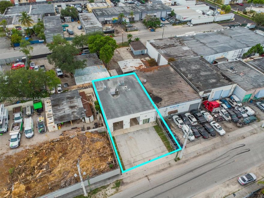 Great opportunity to acquire an industrial warehouse in West Park, FL. This versatile space offers 3,185 square feet of prime industrial use, situated on a 5,397-square-foot lot. The warehouse features two street-level loading doors for easy access, an interior ceiling height of 15 feet, and durable concrete and tile flooring. Ample front parking lot. Equipped with three HVAC units and 220 volts of power, this facility is ideal for a variety of industrial or storage needs. Don't miss out on this well-equipped warehouse in a strategic West Park location. TOC zoning.