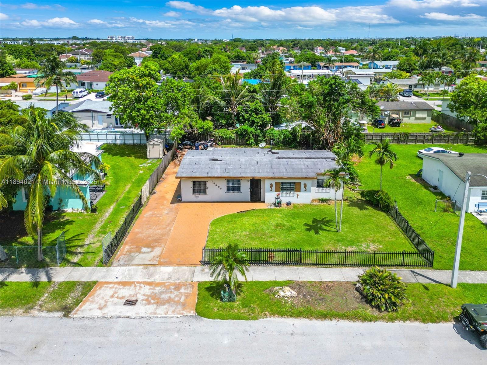 Looking for the perfect starter home or investment opportunity? This is it! Nestled in the heart of Homestead, this charming single-family home offers 3 bedrooms, 1 bath, and sits on a spacious 7,500 sq ft lot. The expansive backyard provides endless possibilities — from creating a lush garden to designing the outdoor entertaining space you’ve always dreamed of. The property’s convenient location puts you close to schools, parks, shopping, dining, and major roadways for an easy commute. Don’t miss the chance to make this home your own — schedule your private showing today!