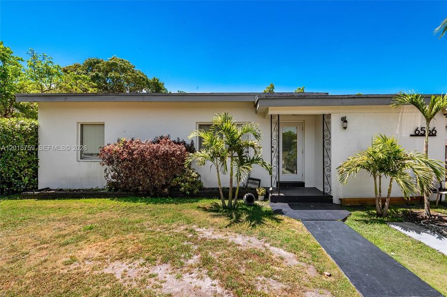 Beautifully updated 3-bedroom, 3-bathroom home in the heart of South Miami offering modern finishes, spacious living areas, and endless potential. The renovated kitchen features sleek quartz countertops, updated cabinetry, and plenty of prep space, while all bathrooms have been tastefully upgraded with contemporary touches. Situated on a large lot with room to expand or a pool, this larger than tax roll home also offers the flexibility for a possible fourth bedroom, home office, or guest suite. Bright and inviting interiors, generous outdoor space, and an unbeatable location close to UM, South Miami hospital, dining, shopping, make this property a must-see opportunity in one of Miami’s most desirable neighborhoods.