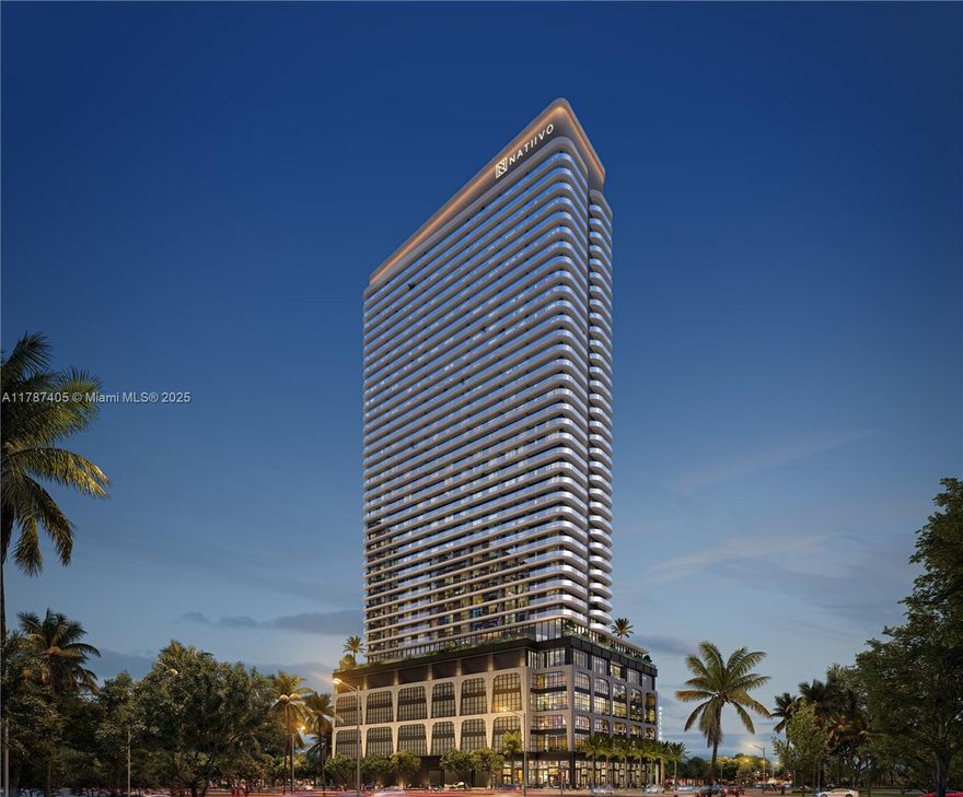 Natiivo Fort Lauderdale is the 1st turnkey, residential, and luxury hospitality property in Fort Lauderdale. Purposefully designed, built, and licensed for short-term rentals, Natiivo offers a home-share opportunity that allows residents a smart way to own. All residences are delivered completely furnished and ready. An iconic 40-story tower in the city’s downtown epicenter, Natiivo will offer a flexible lifestyle of custom-designed spaces & unprecedented amenities. An exclusive Natiivo society club with over 45,000 SF of unparalleled indoor and outdoor amenities. A highly curated mix of chic lifestyle features and spaces are detailed to provide moments of pure relaxation, community, co-working, and easy brightline access with an 87% walkability score in the epicenter of Fort Lauderdale