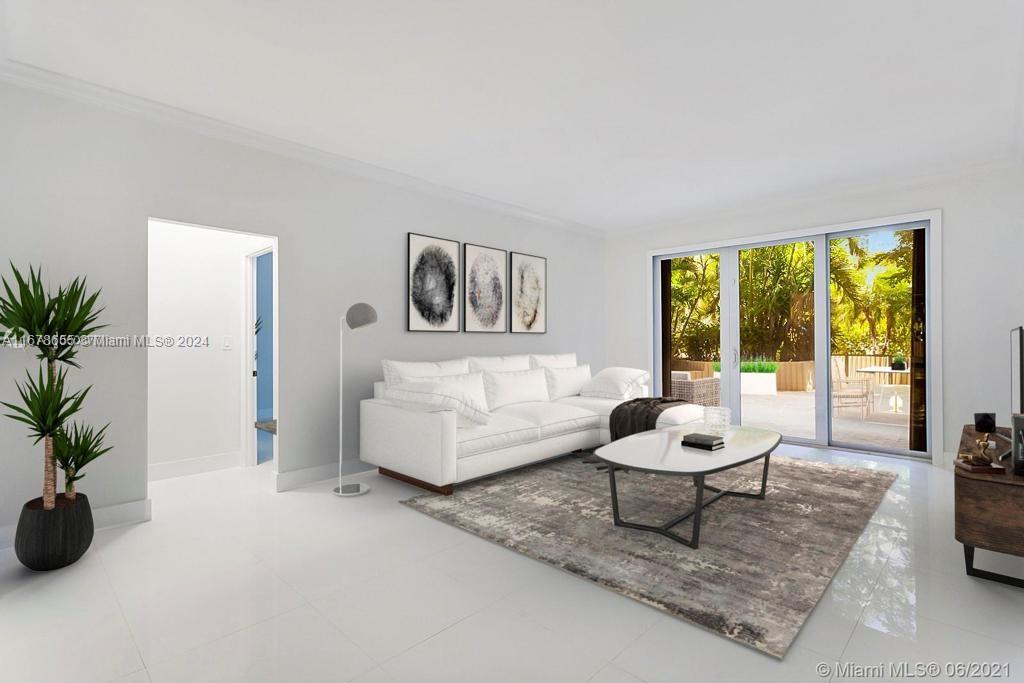 Rare opportunity to own this beautiful lanai just steps from the pool and beach. High ceilings throughout. Large and private terrace ideal for entertaining. Split bedroom plan with eat-in kitchen/laundry room. Ample closets. All Impact windows. Located in The Towers of Key Biscayne with 2 pools, 2 tennis courts, top-of-the-line gym, Italian restaurant/lounge, hair salon children's playroom, beachfront gazebo, and BBQ plus more. Windows special assessment is paid in full.The building is going under renovation to comply with the 50-year recertification. Building is working in this line and terrace, ideal time to remodel or renew the apartment! Special Assessment amount is QUARTERLY $1413.69, ENDS IN 2032, CAN BE NEGOTIABLE AS PART OF THE PRICE