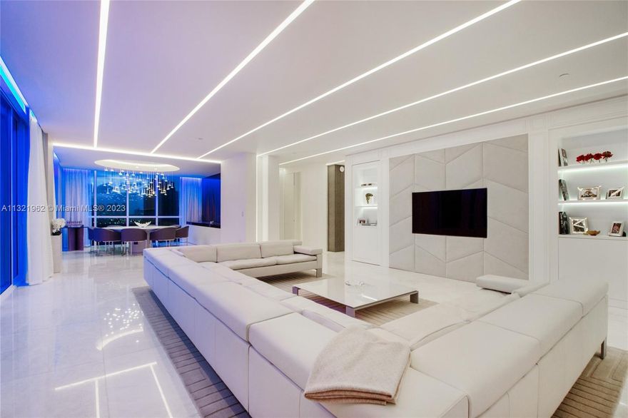 Professionally Designed and totally renovated & combined condos, incorporating the latest technology & ultra-luxury finishes. Enjoy breathtaking views of the Ocean and Bay from these custom combined condos with FIVE total balconies. Features include Tuscan marble floors, Eggersman Kitchen with ice black quartz countertops & Miele appliances. Custom built-in cabinetry, top of the line finishes throughout & move-in ready. The Continuum offers Five Star Resort-level amenities on 13+ acres of premier Oceanfront w/ 2 Lagoon Pools, 3 Tennis courts, and a state-of-the-art fitness center with private restaurant & even a Beach Club. Located in the South Fifth Neighborhood in Miami Beach. Walk to restaurants, shopping & nightlife.  Real Seller