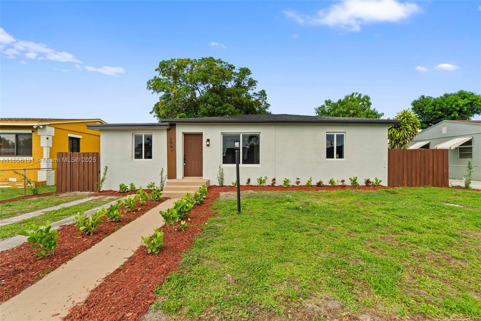 Beautifully renovated 3BD/2BA single-family home in Miami. Featuring a brand-new roof, impact windows, and modern flooring throughout. The open-concept layout highlights a sleek new kitchen with quartz countertops, custom cabinetry, stainless steel appliances, and stylish backsplash. Updated bathrooms with designer finishes and contemporary fixtures. Spacious bedrooms filled with natural light. Enjoy a large fenced backyard with mature trees, ideal for gatherings, gardening, or future expansions. Conveniently located near schools, shopping, dining, and major highways. A move-in-ready property offering comfort, style, and peace of mind with all major upgrades completed.
