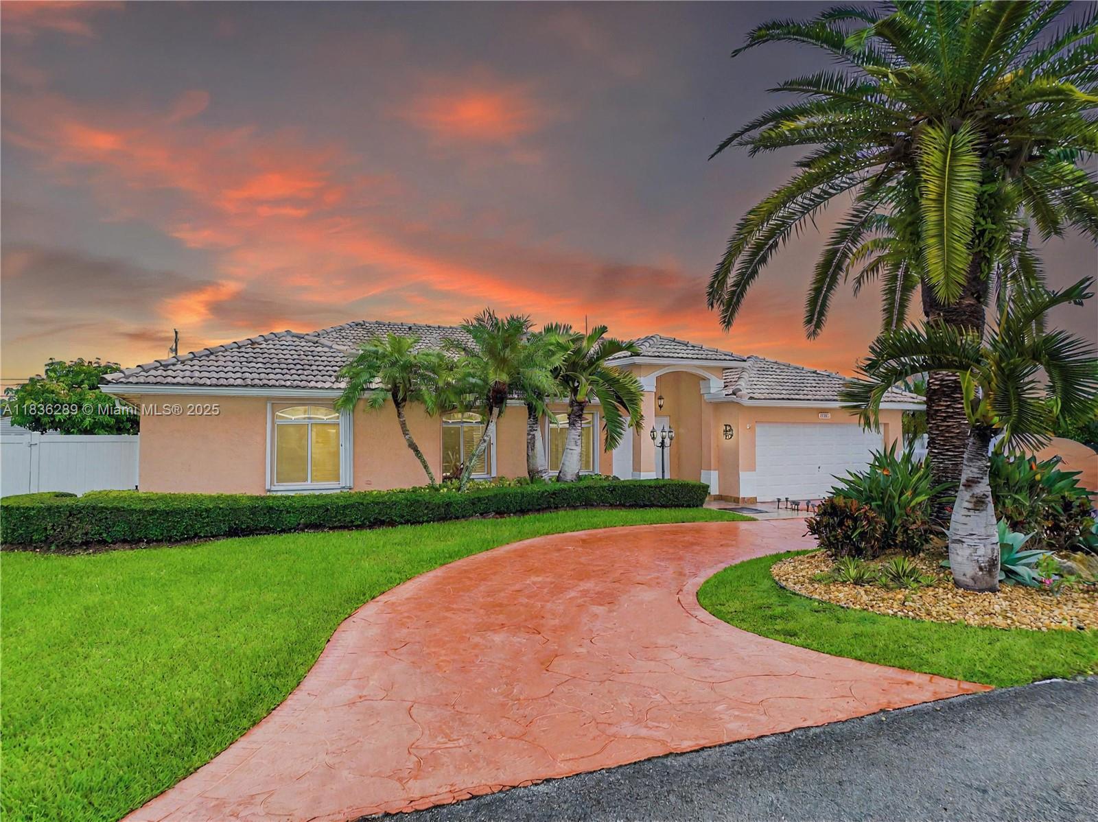 Stunning single-family home sitting on an oversized 15,008 sq. ft. lot. This property features 4 bedrooms and 2.5 bathrooms. A spacious open floor plan seamlessly connects the living, dining, family, and kitchen areas. The kitchen offers plenty of built-in cabinets, stainless steel appliances, and a cozy breakfast area. Designated laundry room, a two-car garage, and an extended driveway for extra parking. Step outside to your private oasis with a screened patio, hot tub, and sauna all included in the sale. The fully fenced backyard also features an extra shed and ample space to build a pool or park an RV/boat. No HOA! Conveniently located near top-rated schools, dining, shopping, and just minutes from the Florida Keys. Enjoy an immersive 3D virtual tour. May the Force be with you!