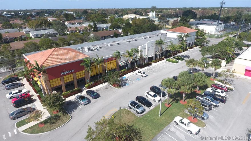 Current Capital Realty is pleased to present for sale University Drive Plaza, a 19,737 rentable square foot retail center in densely populated Tamarac, Florida. UDP was built in 2005 and shares access and parking with Chase Bank and Auto Zone, which serve as outparcels, driving significant additional retail traffic to the plaza. The Property features an abundant parking ratio of nearly seven (7) spaces per 1,000 rentable square feet overall. Applebee’s, who has occupied the property since it was initially developed, with 7 years of term remaining on its lease plus options. New lease with Family Dollar occupies 9,797 SQ FT of property. The Property is adjacent to Midway Plaza, a Publix-anchored retail center, and is surrounded by several major retailers.
