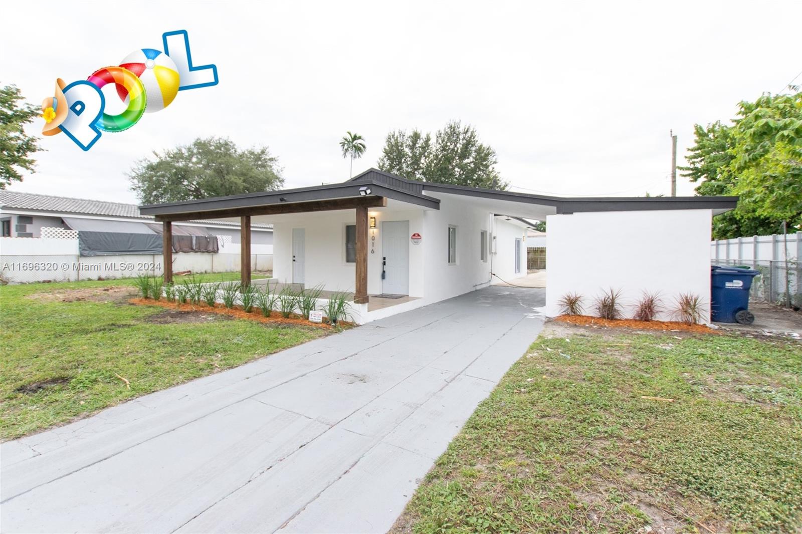 Welcome to your DREAM POOL HOME! This beautifully updated 3-bedroom, 2-bathroom turnkey property offers ample living space, modern fixtures, and a new roof. Step inside to find a spacious, open layout perfect for entertaining. The kitchen shines with sleek appliances and plenty of room for culinary adventures. Each bathroom has been tastefully updated, and the bedrooms are bright and roomy. Outside, a large backyard with a POOL and fresh landscaping invites relaxation and gatherings. Ideally located near public transportation, dining, and entertainment, this home is ready to welcome you. Don't miss out—schedule a viewing today! SELLER OFFERING INCENTIVES!