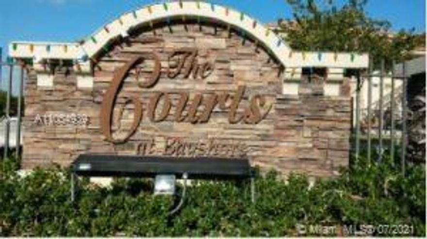 Beautiful 3/2 condo, featuring tile floors, washer & dryer, granite countertop. In a beautiful gated community with a fitness center pool, playground, and more. Near the Turnpike and US1. please come see. No refrigerator on the property.