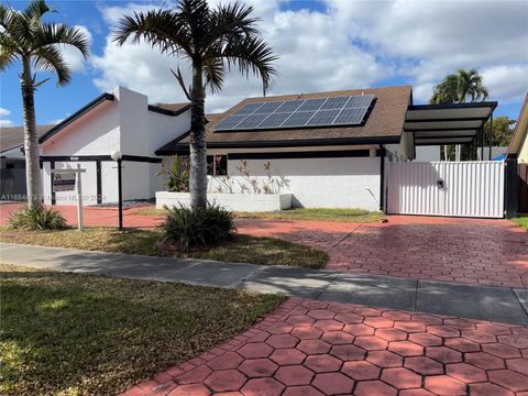 A home in Miami