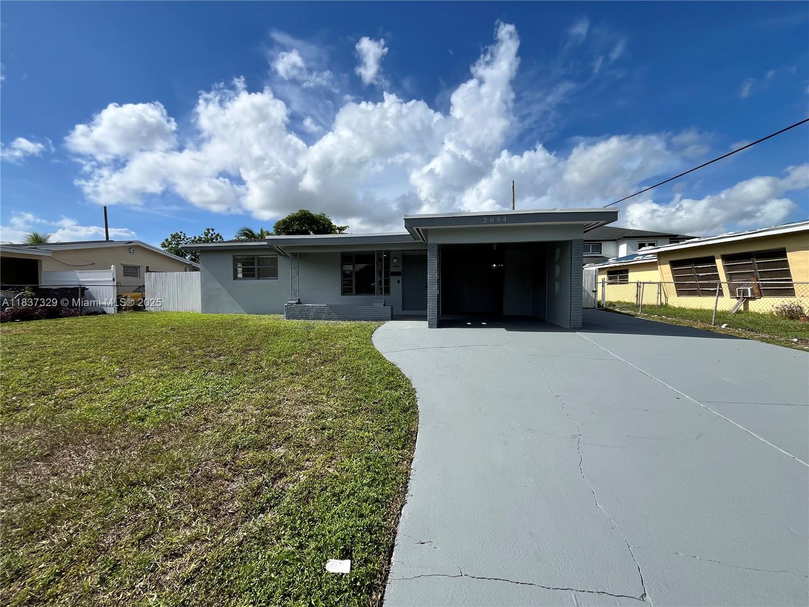 Newly remodeled 3 bedroom 1.5 bathroom house with yard for rent. Everything from the floors, kitchen, bathrooms, AC, etc is brand new. Property is spacious and has a big fenced in back yard. Great neighbor near schools and I95. Contact listing agent for more information