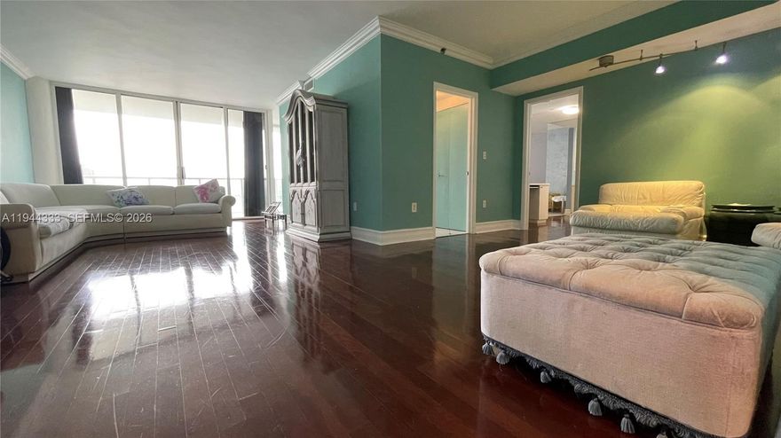 1 Bed / 1.5 Bath | 1,235 SF | Intracoastal & Ocean Views
Spacious residence with stunning Intracoastal and ocean views. Offered as-is, move-in ready or renovate to taste. Private balcony with breathtaking water views. Located on Williams Island with resort-style amenities including 16 tennis courts, pickleball, two on-island restaurants, state-of-the-art fitness center, private marina, courtesy shuttle, children’s playground, and 24-hour security. Building undergoing a $32M renovation featuring new pool deck, entrance, lobby, hallways, elevators and more.
Monthly maintenance: $1,544.76
Special assessment: $941.98/month
Annual restaurant fee: $2,000
Williams Island membership: $15,000 (one-time)