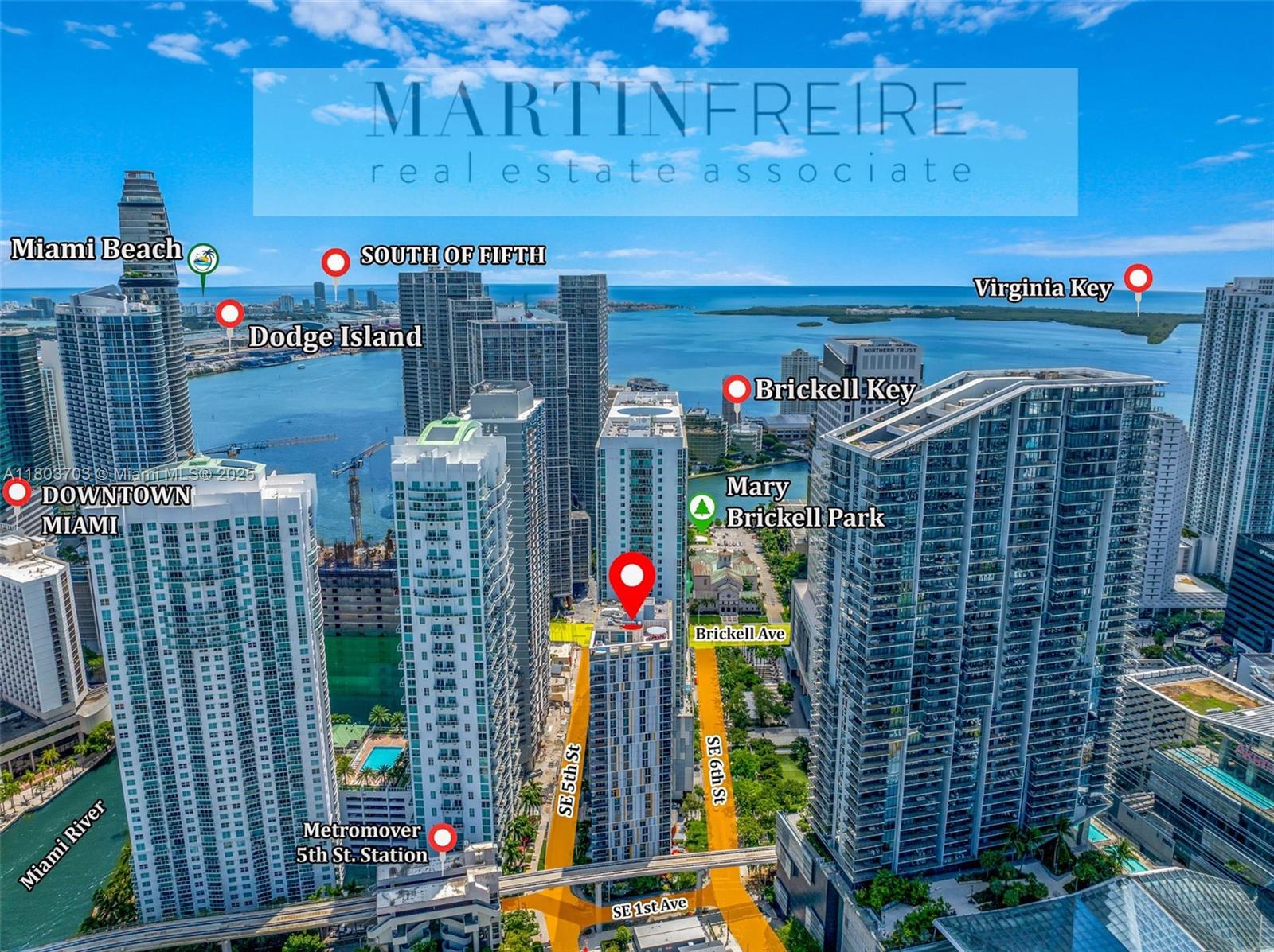 SPACIOUS 2 BED + DEN, 2 BATH IN BRICKELL – AIRBNB FRIENDLY Experience the best of Miami living in this modern, fully furnished condo located in the heart of Brickell directly across from Brickell City Centre and steps from restaurants, shops, and the financial district. This bright and spacious unit features stainless steel appliances, in-unit washer/dryer. The building offers a rooftop pool with jacuzzi, gym, business center, party room and 24/7 front desk and valet services. Minimum 30-day rentals allowed. 24h notice required, unit currently rented. Please use showing time. 1086sqf