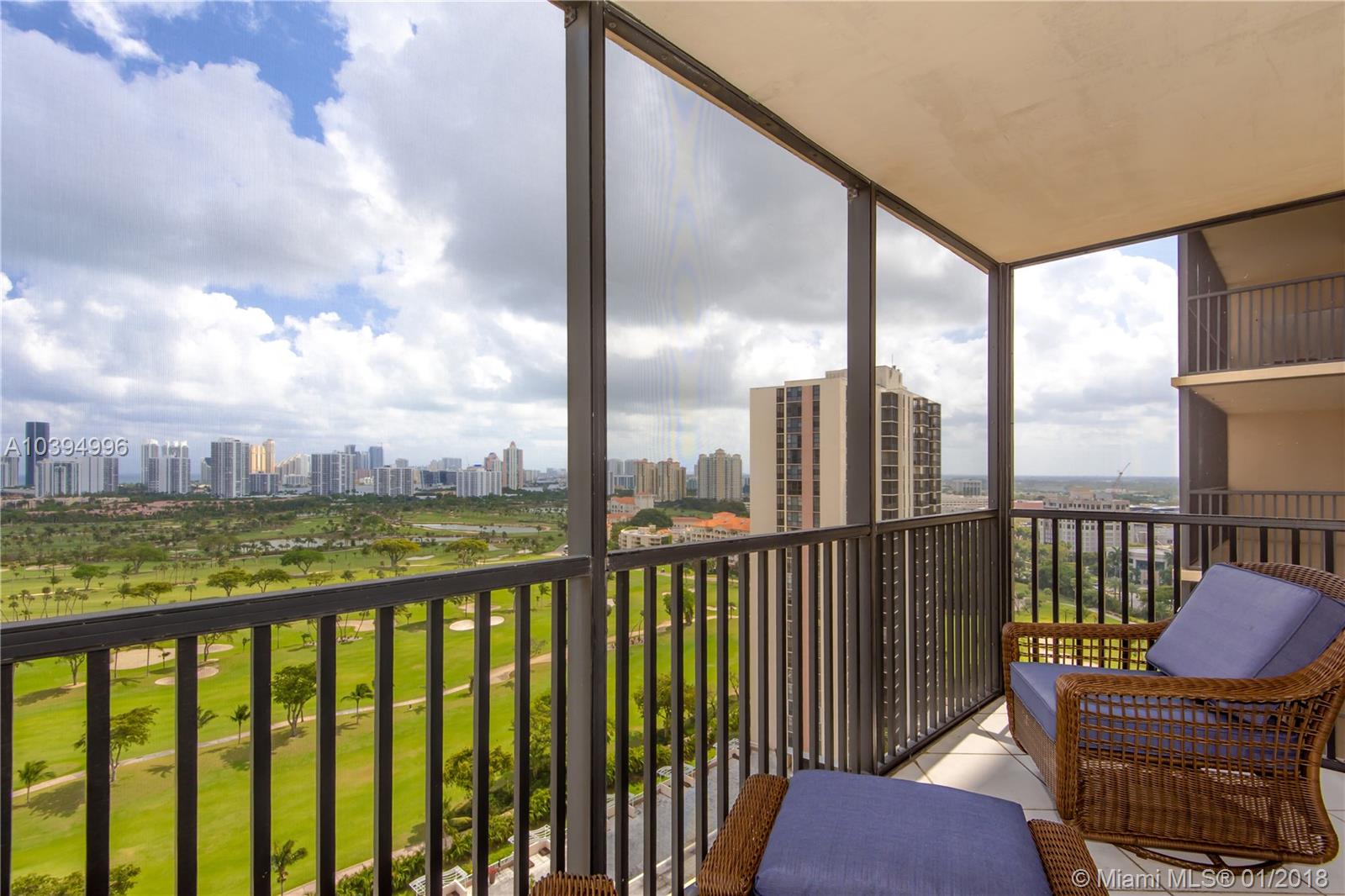 **ENJOY THIS HIGH FLOOR REMODELED, CORNER UNIT RIGHT ON THE AVENTURA CIRCLE** ALL AGES WELCOME**READY FOR IMMEDIATE OCCUPANCY**GARAGE PARKING, 24 HOURS SECURITY, SPECTACULAR VIEWS OF THE TURNBERRY GOLF COURSE AND OCEAN** PS. 2 YEARS LEASE REQUIRED AS PER ASSOCIATION.