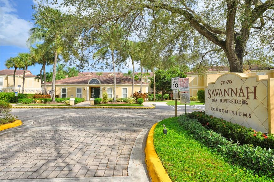 Spacious 2/1 condo, located on the 1st floor, recently painted. Tile in areas and Vinyl laminate floors throughout bedroom. WASHER AND DRYER inside!
Plenty of storage closets. Storage room in the Balcony. Assigned 1 Parking space and Plenty of guest parking. Clubhouse, community pool, gym, quiet and private community Savannah at Riverside. 
Walking distance to Coral Springs Square Mall, Movie Theater, Post Office, restaurants, Excellent schools, Close to public Transportation, etc. 

Water included. Pets are accepted with weight and breed restrictions by hoa.