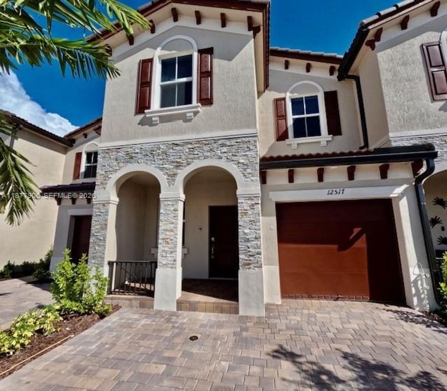 Dont miss the opportunity to live in this Beautiful Tonwhouse...Westview Community of New Single Family Homes. Spacious open concept twostory Townhouse combining kitchen, dining room; large living room to promote a perfect daily family life.Fenced backyard, Garage, and space for 2 more cars with Total of 3 bethrooms, great Master Bedroom with a Spa-inspired bath and large walk-in closet. Two Secondary Bedrooms with access to an adjacent Full Size Bath, Washer and dryer in the unit. ***One of the largest layouts in the community***