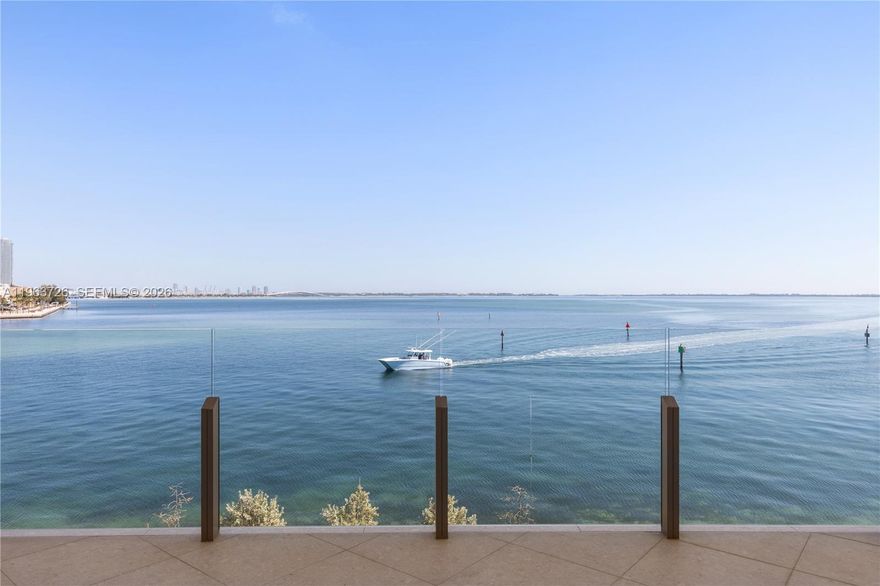 Coconut Grove Brand new never lived in before. VITA at Grove Isle M303 is an exceptional waterfront residence in an exclusive enclave of just 65 luxurious condominiums, located on a private island. The residence is ample natural light through expansive floor-to-ceiling windows and features 10-foot ceilings that frame breathtaking, panoramic views of Biscayne Bay. The residence also offers  generous private outdoor spaces, ideal for both serene relaxation and elegant entertaining. Residents will enjoy an extensive array of amenities, including a clubhouse, fine dining restaurant, tennis courts, pickleball, padel, and much more. VITA at Grove Isle exemplifies sophistication, elegance, and the ultimate in waterfront living.