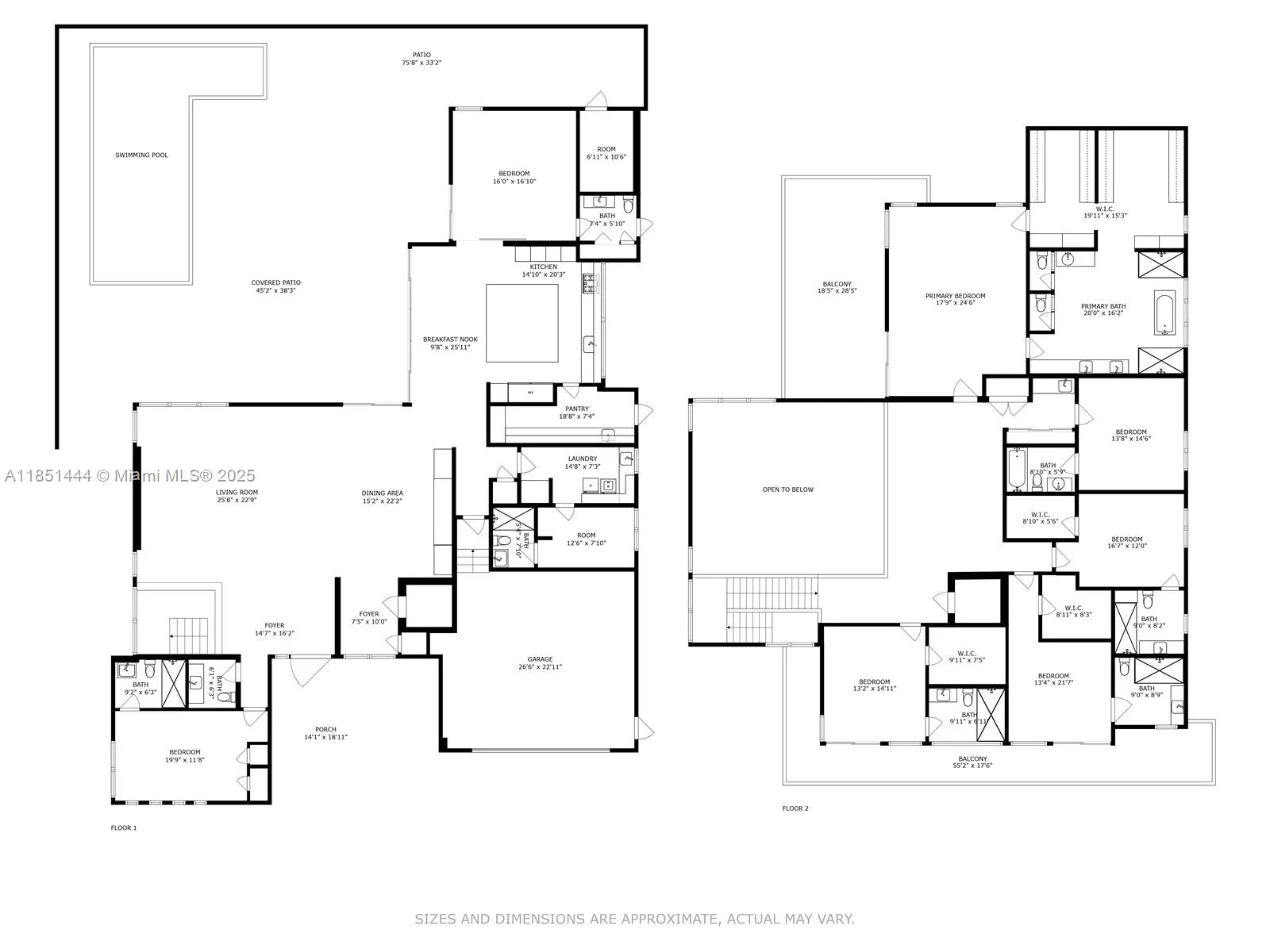 Miami, Florida 33143, United States, 7 Bedrooms Bedrooms, ,8 BathroomsBathrooms,Residential,Active,185097