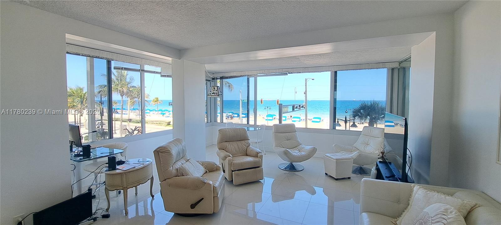 Beachfront oasis in the heart of Fort Lauderdale! This direct ocean view apartment offers the best of coastal living with beach access right at your doorstep.
This spacious 1 bedroom, 1 bathroom unit boasts impact windows for added security and peace of mind. The open floor plan allows for plenty of natural light to flood the space, creating a bright and airy atmosphere. Enjoy breathtaking sunrises over the Atlantic Ocean from your living area, or take a leisurely stroll along the sandy shores just steps away. 1 parking space included, you'll never have to worry about finding a spot again. Don't miss out on this rare opportunity to own a piece of paradise in Fort Lauderdale's best beach area. Schedule your showing today and start living the coastal lifestyle you've always dreamed of!
